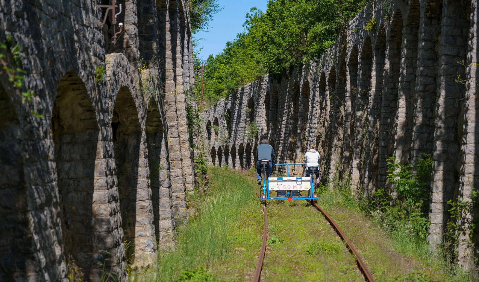 Sur Les Rails Du Larzac Bienvenue Au V Lorail De L Aveyron